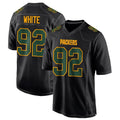 tocy GB.Packers #92 Reggie White Player Black Fashion Game Stitched Jerseys