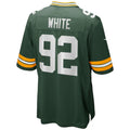 tocy GB.Packers #92 Reggie White Player Green Home Game Stitched Jerseys