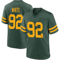 tocy  GB.Packers #92 Reggie White Player Limited Green Alternate Vapor Stitched Jerseys