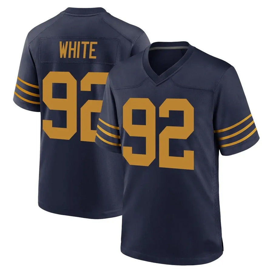 tocy GB.Packers #92 Reggie White Player Navy The 1923 Classic Game Stitched Jerseys