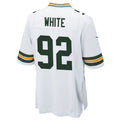 tocy GB.Packers #92 Reggie White Player White Home Game Stitched Jerseys