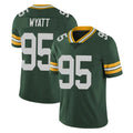 tocy GB.Packers #95 Devonte Wyatt Player Green Vapor Untouchable Limited Home Game Stitched Jerseys