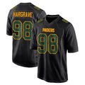 tocy GB.Packers #98 Javon Hargrave Player Black Fashion Home Game Stitched Jerseys