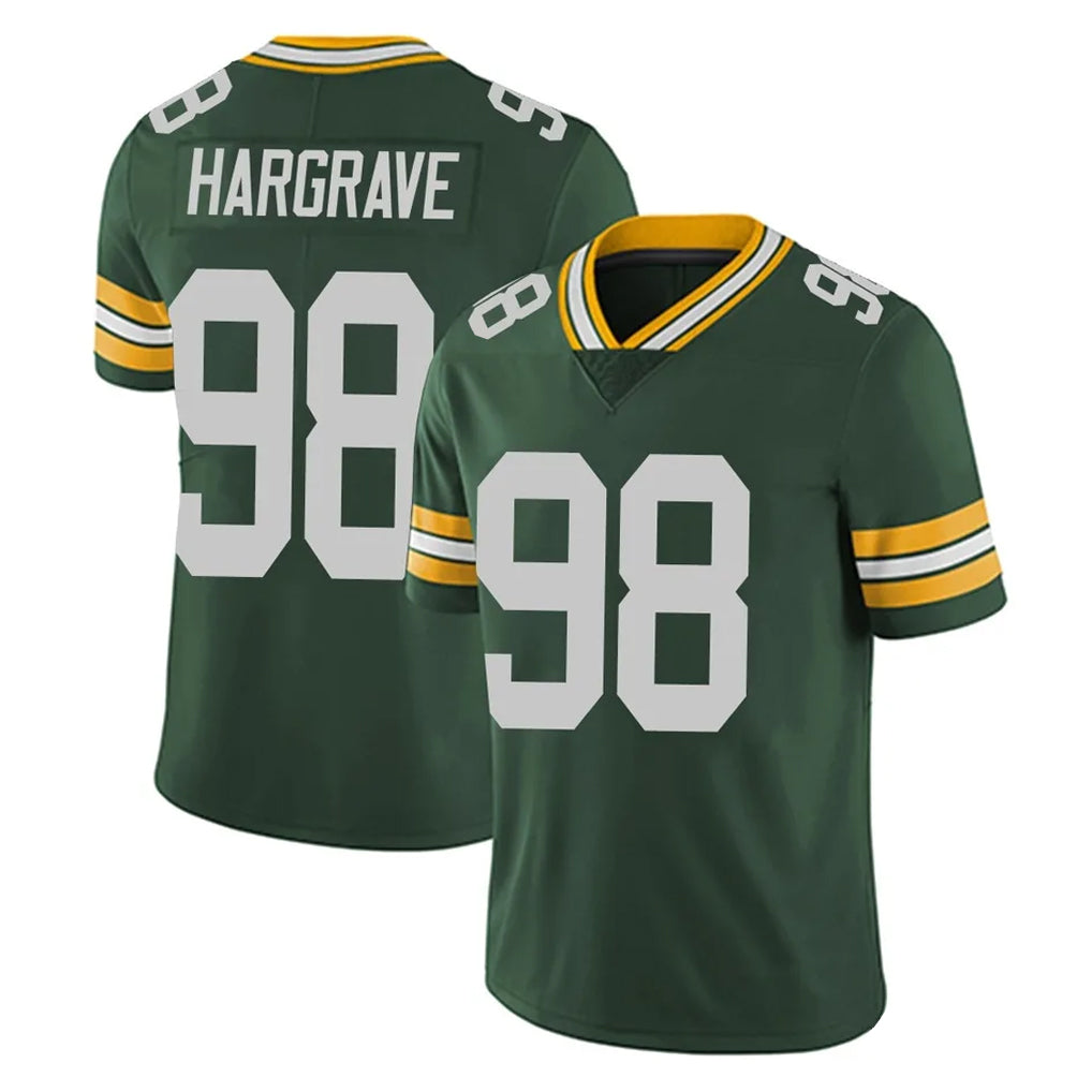 tocy GB.Packers #98 Javon Hargrave Player Green Vapor Untouchable Limited Home Game Stitched Jerseys