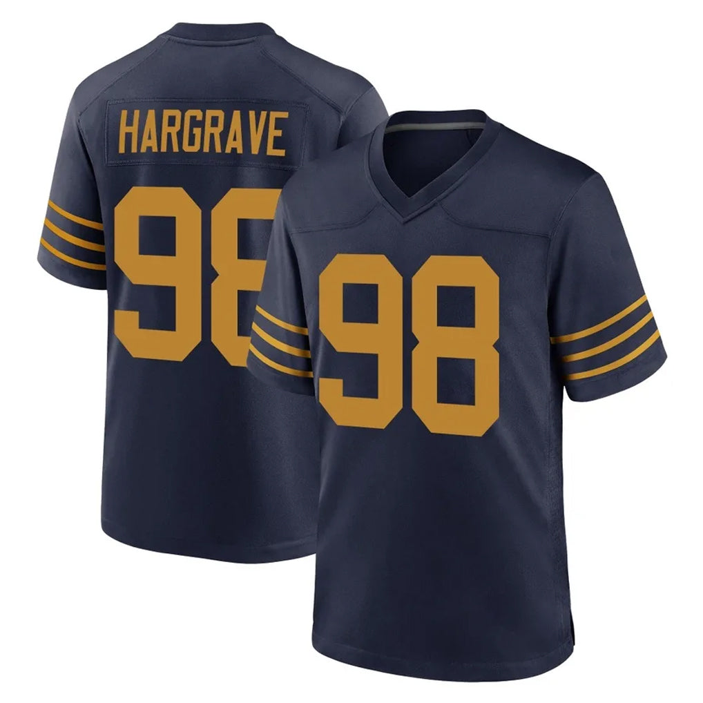 tocy GB.Packers #98 Javon Hargrave Player Navy The 1923 Classic Home Game Stitched Jerseys