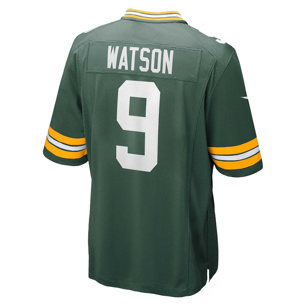 tocy GB.Packers #9 Christian Watson Green Game Stitched Jerseys