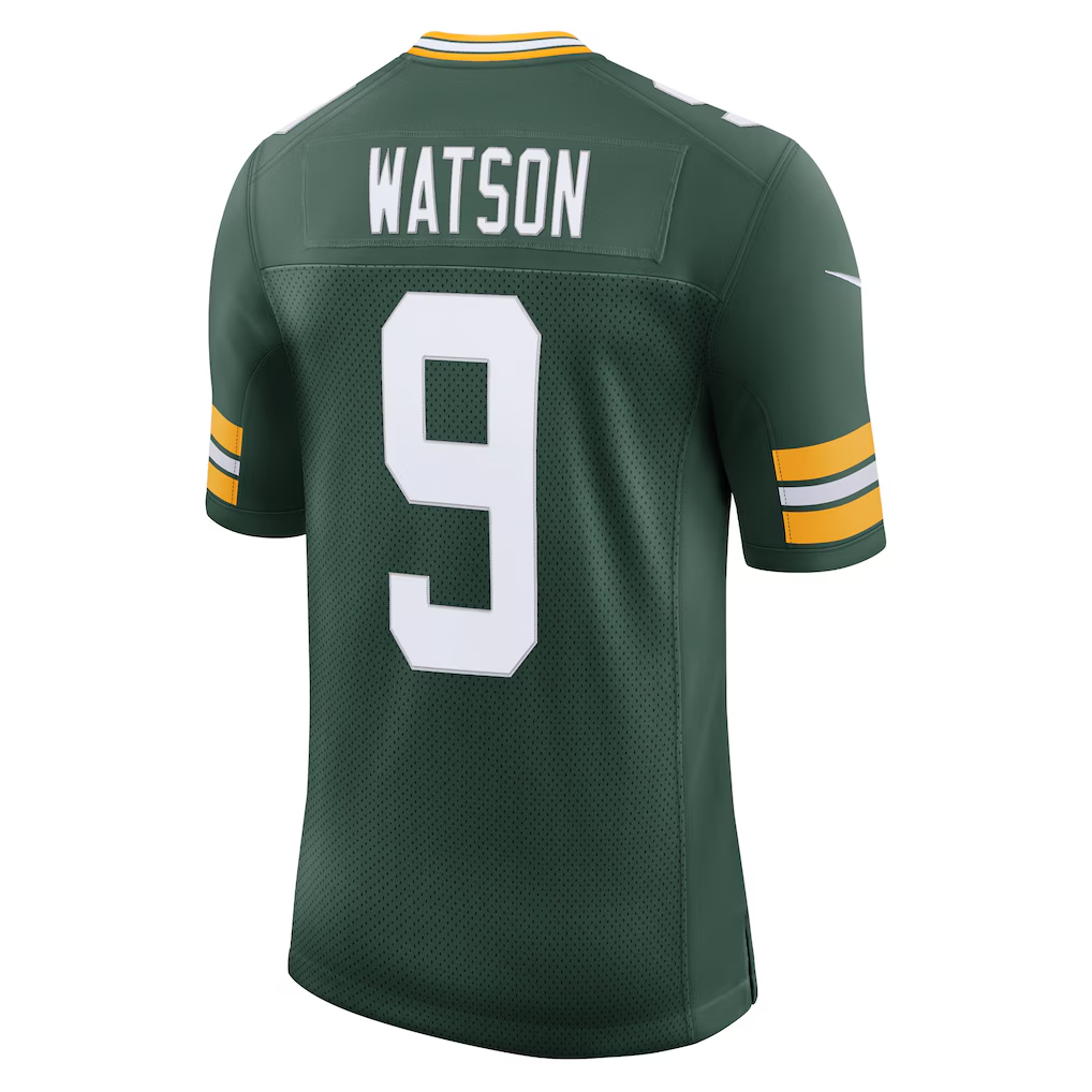 tocy GB.Packers #9 Christian Watson Green Vapor Untouchable Limited Stitched Jerseys