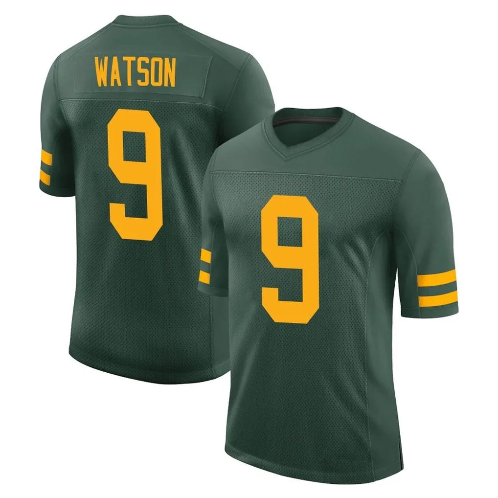 tocy GB.Packers #9 Christian Watson Player Green Alternate Vapor Home Game Stitched Jerseys