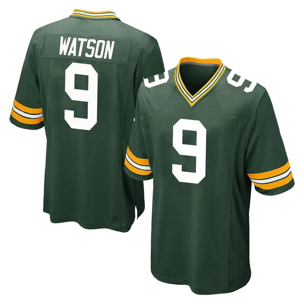 tocy GB.Packers #9 Christian Watson Player Green Home Game Stitched Jerseys