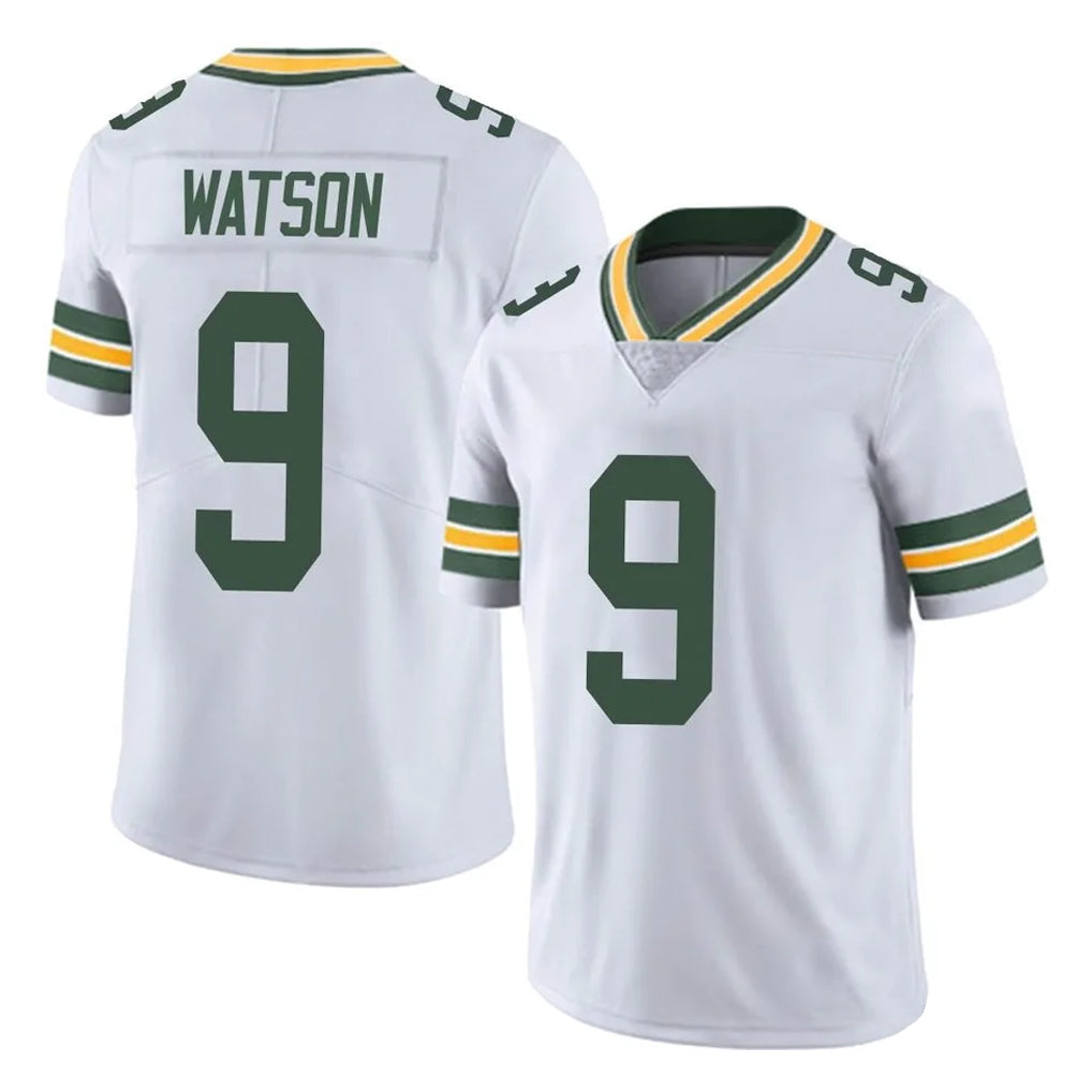 tocy GB.Packers #9 Christian Watson Player White Vapor Untouchable Limited Home Game Stitched Jerseys