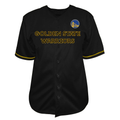 tocy G.State Warriors Black Big & Tall Pop Full-Button Jerseys