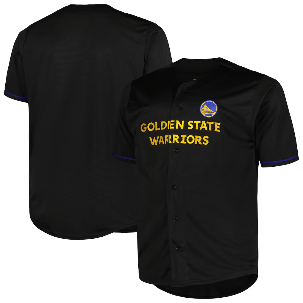 tocy G.State Warriors Profile Black Big & Tall Pop Jerseys