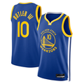 tocy G.State Warriors #10 Jimmy Butler III Royal Swingman Jerseys - Icon Edition