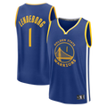 tocy G.State Warriors #1 Yaxel Lendeborg Royal 2026  Draft First Round Pick Fast Break Jerseys - Icon Edition