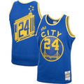 tocy G.State Warriors #24 Rick Barry Mitchell & Ness Royal 1966-67 Hardwood Classics Swingman Jerseys