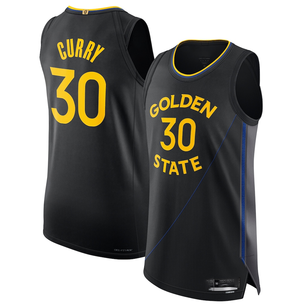 tocy G.State Warriors #30 Stephen Curry Black 202425 Authentic Jerseys - Statement Edition