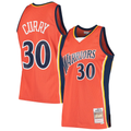 tocy G.State Warriors #30 Stephen Curry Mitchell & Ness Orange Hardwood Classics Swingman Jerseys