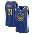 tocy G.State Warriors #31 Seth Curry Blue Fast Break Replica Jerseys - Icon Edition