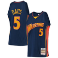 tocy G.State Warriors #5 Baron Davis Mitchell & Ness Navy 200607 Hardwood Classics Swingman Jerseys