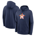 tocy H.Astros Navy Club Fleece Pullover Hoodie Blank Player Stitched Jerseys