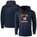 tocy H.Astros Navy Pullover Hoodie Blank Player Stitched Jerseys