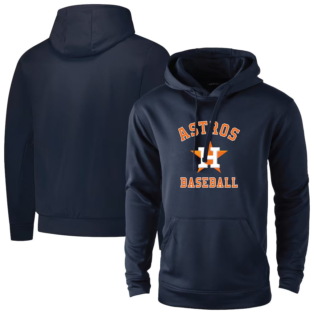 tocy H.Astros Navy Pullover Hoodie Blank Player Stitched Jerseys