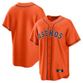 tocy H.Astros Orange Home Game Blank Player Stitched Jerseys