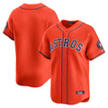tocy H.Astros Orange Home Limited Blank Player Stitched Jerseys