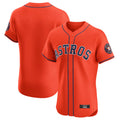 tocy H.Astros Orange Home Limited Elite Blank Player Stitched Jerseys