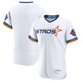 tocy H.Astros White City Connect Limited Elite Home Blank Player Stitched Jerseys
