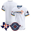 tocy H.Astros White City Connect Texas Patch Vapor Premier Blank Player Limited Elite Home Stitched Jerseys