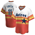 tocy H.Astros #11 Cam Smith Player Rainbow Cooperstown Collection T-shirt Stitched Jerseys