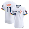tocy H.Astros #11 Cam Smith Player White City Connect Limited Elite Home Stitched Jerseys