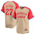 tocy H.Astros #27 Jose Altuve Player Cream American League All-Star Game Limited Stitched Jerseys