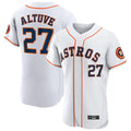 tocy H.Astros #27 Jose Altuve Player White Limited Elite Home Stitched Jerseys