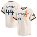 tocy H.Astros #44 Yordan Alvarez Player Cream City Connect Limited Home Stitched Jerseys