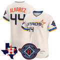 tocy H.Astros #44 Yordan Alvarez Player Cream City Connect Texas Patch Vapor Premier Limited Elite Home Stitched Jerseys