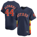 tocy H.Astros #44 Yordan Alvarez Player Navy Home Limited Stitched Jerseys
