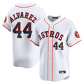tocy H.Astros #44 Yordan Alvarez Player White Home Limited Stitched Jerseys