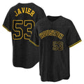 tocy H.Astros #53 Cristian Javier Player Snake Skin City Home Game Stitched Jerseys