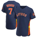 tocy H.Astros #7 Craig Biggio Player Navy Home Limited Elite Stitched Jerseys