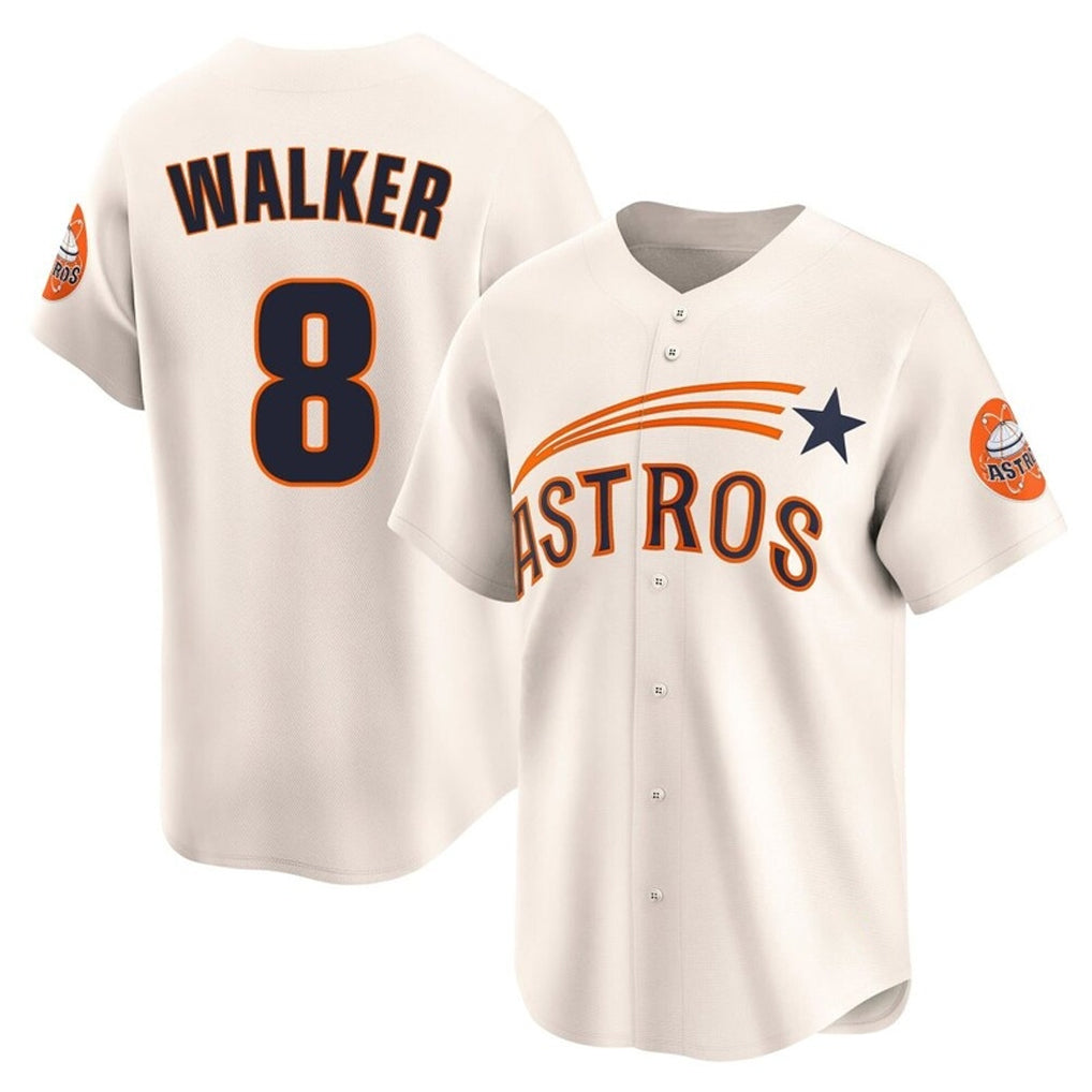 tocy H.Astros #8 Christian Walker Player Cream Throwback Cooperstown Collection Limited Stitched Jerseys