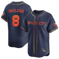 tocy H.Astros #8 Christian Walker Player Navy City Connect Home Limited Stitched Jerseys