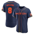 tocy H.Astros #8 Christian Walker Player Navy City Connect Limited Elite Home Stitched Jerseys
