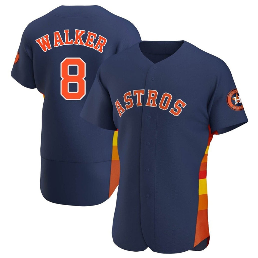 tocy H.Astros #8 Christian Walker Player Navy Home Limited Elite Stitched Jerseys