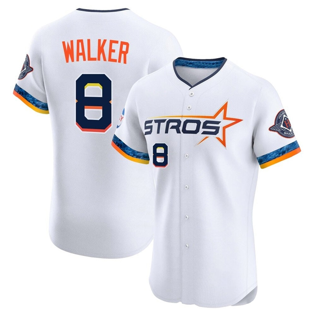 tocy H.Astros #8 Christian Walker Player White City Connect Limited Elite Home Stitched Jerseys