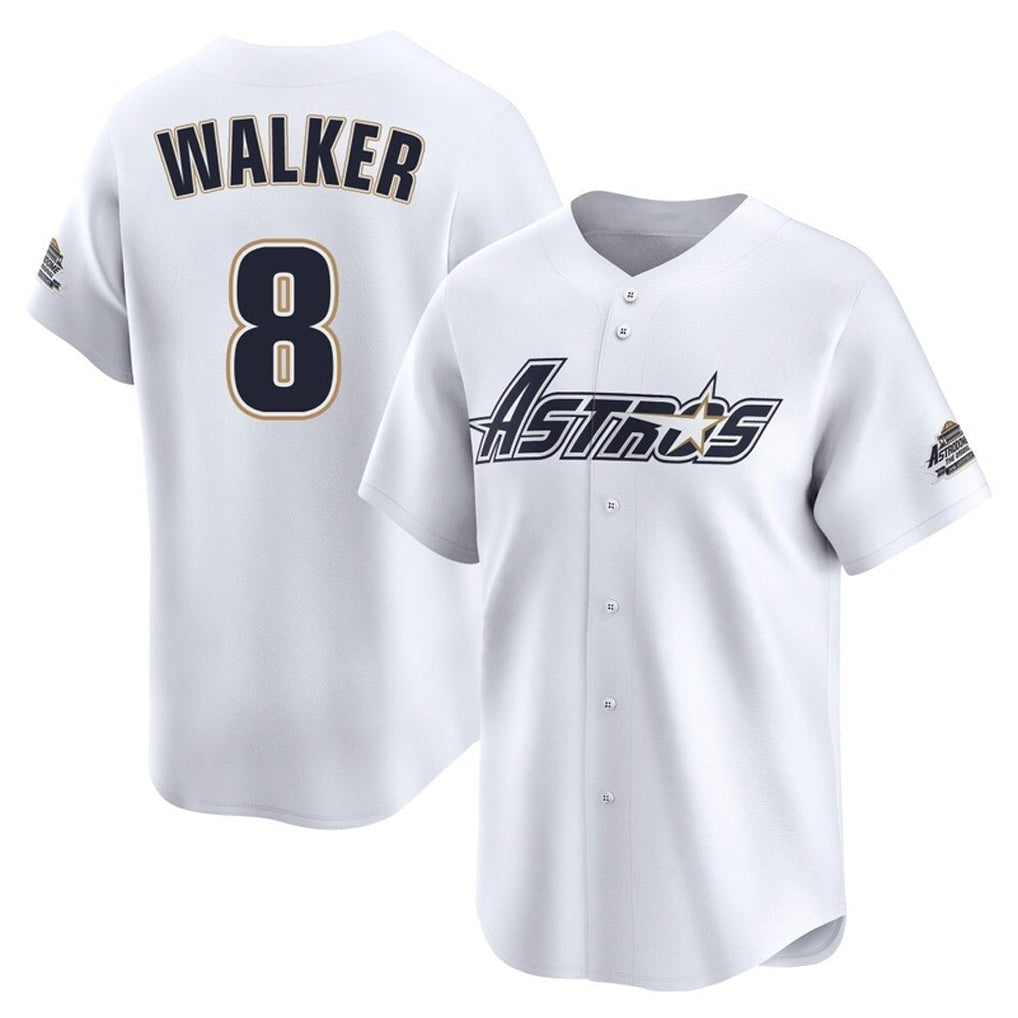 tocy H.Astros #8 Christian Walker Player White Throwback Cooperstown Collection Limited Stitched Jerseys