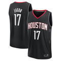 tocy H.Rockets #17 Tari Eason Black Fast Break Replica Player Stitched Jerseys-Statement Edition