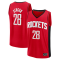tocy H.Rockets #28 Alperen Sengun Red Fast Break Replica Stitched Jerseys-Icon Edition