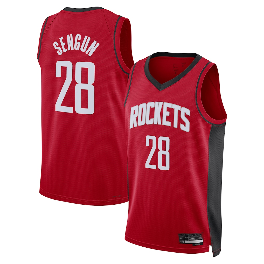 tocy H.Rockets #28 Alperen Sengun Red Swingman Stitched Jerseys-Icon Edition